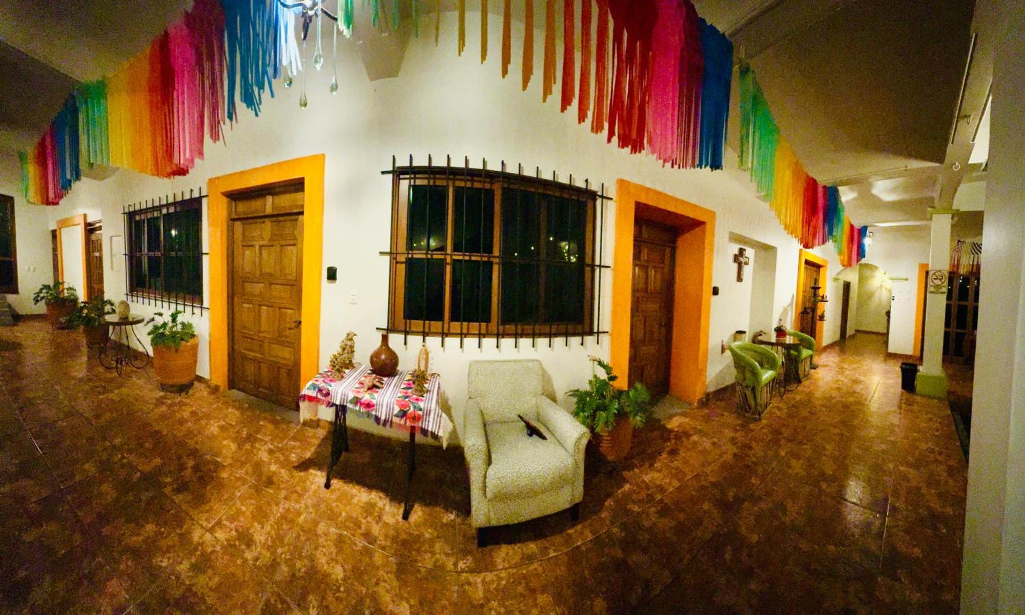 Casa Los Arquitos De Xochimilco Oaxaca Exteriör bild