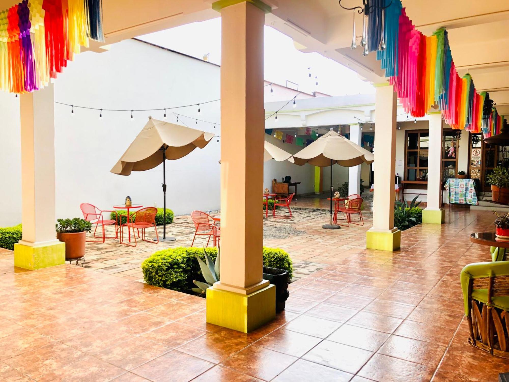 Casa Los Arquitos De Xochimilco Oaxaca Exteriör bild