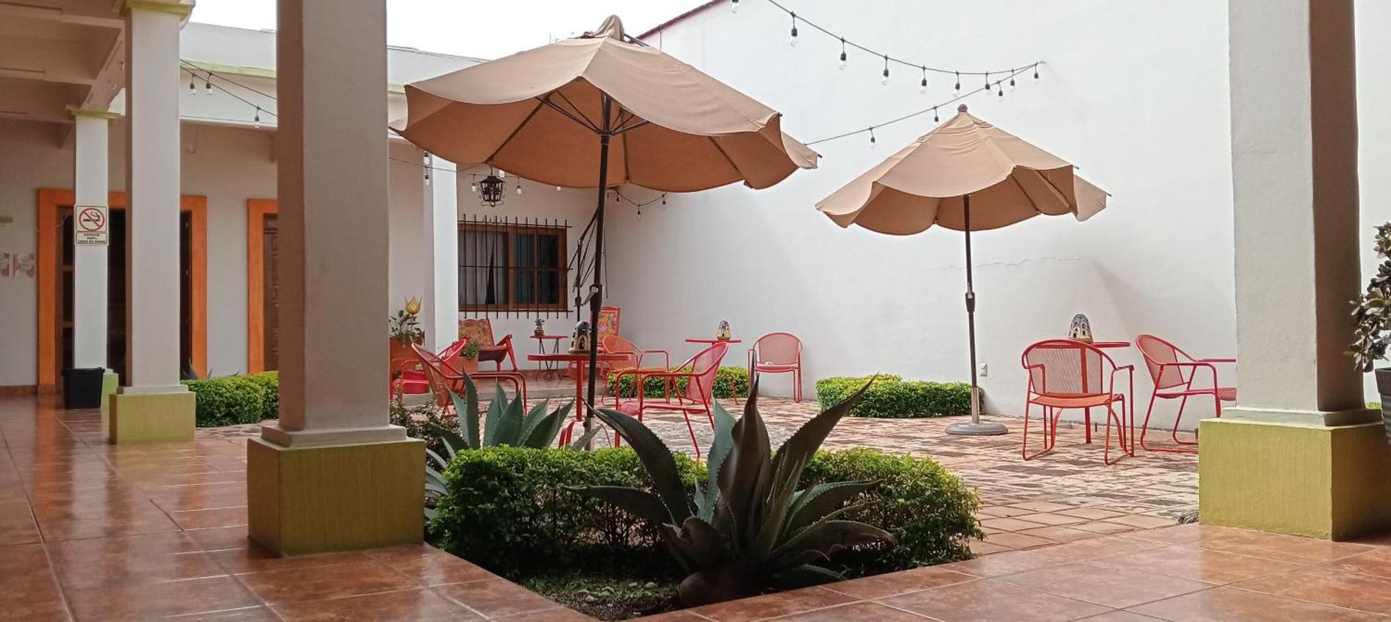 Casa Los Arquitos De Xochimilco Oaxaca Exteriör bild